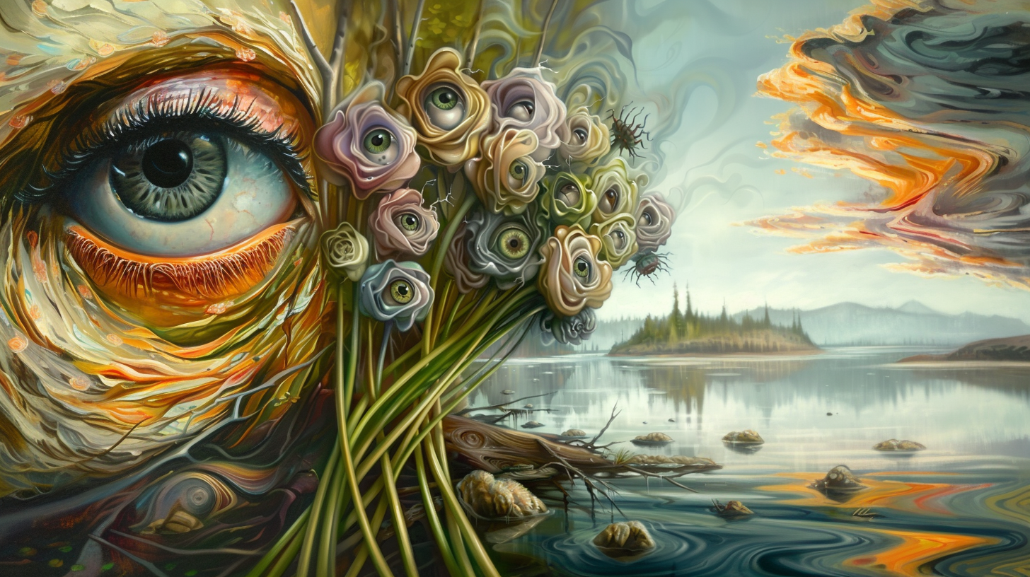 Midjourney Wildflower Prompts in the Style of Salvador Dali