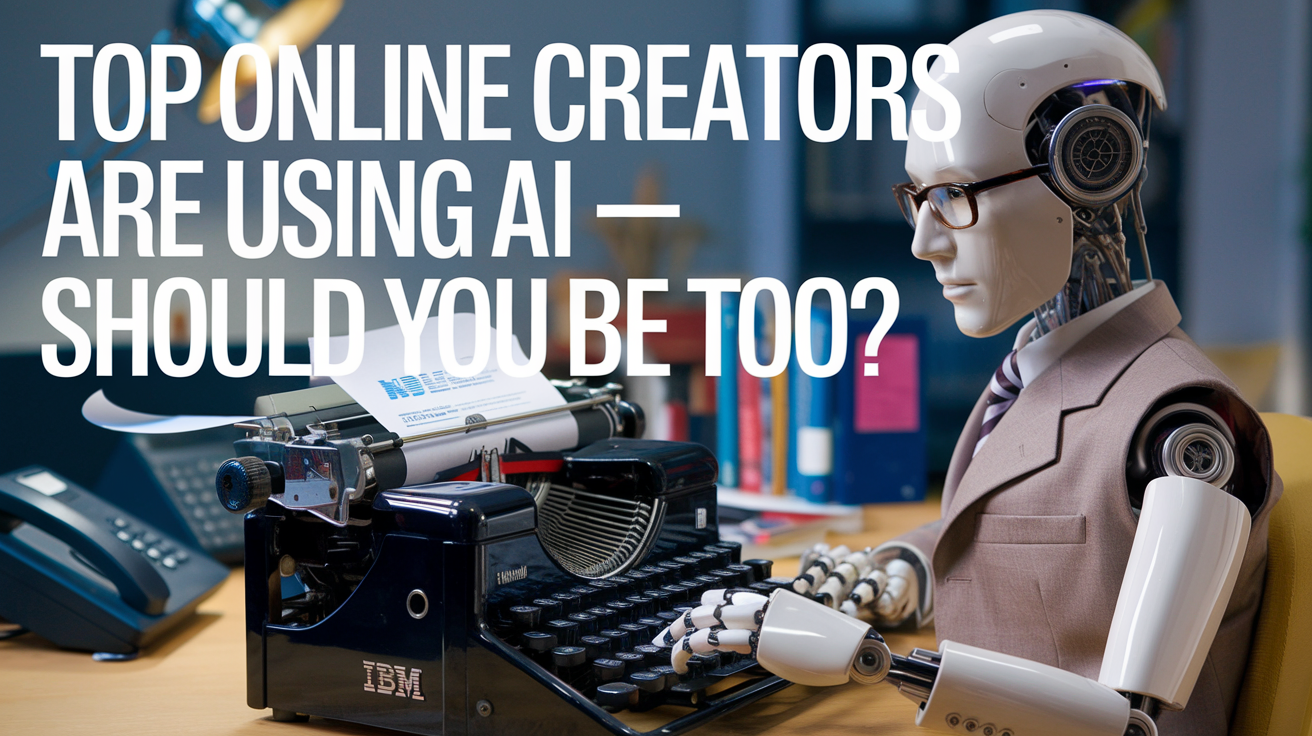 Top Online Creators Are Using AI – Should You Be Too?