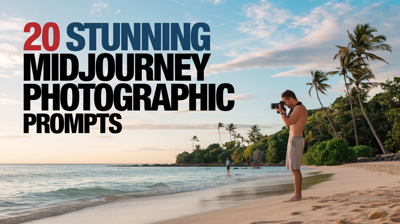 20 Prompts For The Most Realistic Images Of Ocean Beaches Ever Created With Midjourney Using The Best DSLR Camera Available